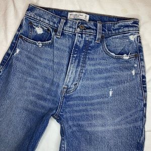 Abercrombie high waisted skinny jeans